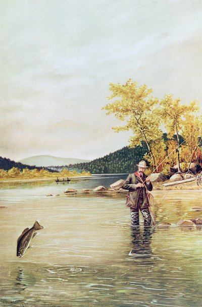Trout Fisherman by Denton